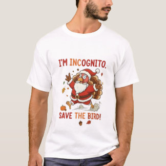 eet me niet, ik ben kerstman t-shirt