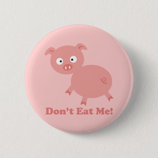 Eet me niet ronde button 5,7 cm (Voorkant)