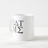 Eet me op koffiemok (Voorkant links)