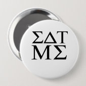 Eet me op ronde button 4,0 cm (Voorkant /achterkant)