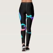 Eet me paddenstoel en reis Leggings (Achterkant)