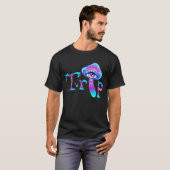 Eet me paddenstoel en reis t-shirt (Voorkant volledig)