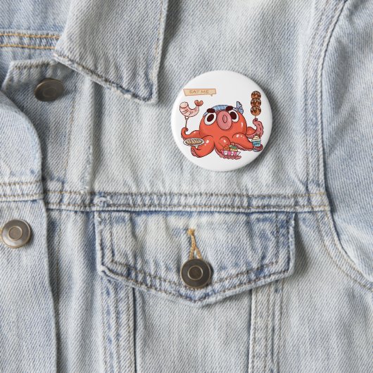 Eet me ronde button 5,7 cm (In situ)