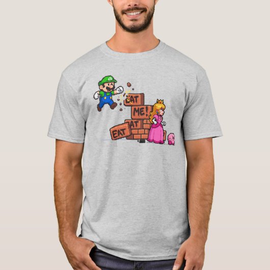 Eet me t-shirt (Voorkant)