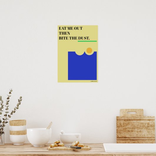 Eet me uit. poster (Keuken)