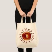 Eet meer eenhoevelvoedsel tote bag (Voorkant (product))