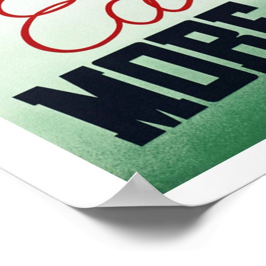 Eet meer fruit ~  Australië reizen Poster (Hoek)