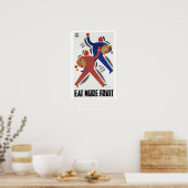 Eet meer fruit ~  Australië reizen Poster (Keuken)