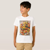Eet meer fruit koekjes pizza t-shirt (Voorkant volledig)