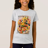 Eet meer fruit koekjes pizza t-shirt (Voorkant)