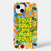 Eet meer fruit | motivatie gezond voedsel Case-Mate iPhone case (Achterkant)