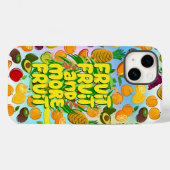 Eet meer fruit | motivatie gezond voedsel Case-Mate iPhone case (Achterkant (horizontaal))