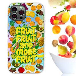 Eet meer fruit | motivatie gezond voedsel Case-Mate iPhone 14 hoesje