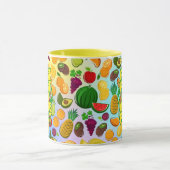 Eet meer fruit | motivatie gezonde levensmiddelen  mok (Midden)