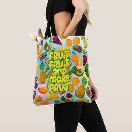 Eet meer fruit | motivatie gezonde levensmiddelen  tote bag