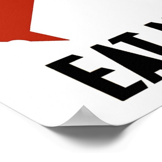 Eet meer fruit poster (Hoek)