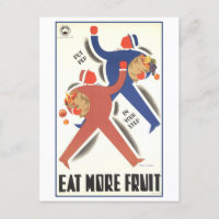  "eet meer fruit" Poster