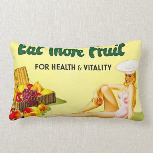 Eet meer fruit voor gezondheid en vitaliteit  kussen