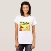 Eet meer fruit voor gezondheid en vitaliteit  t-shirt (Voorkant volledig)