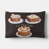 Eet Meer Koolhydraten Vintage Cake Illustratie Etui (Voorkant)