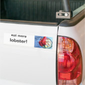 eet meer kreeft sticker (Op Truck)