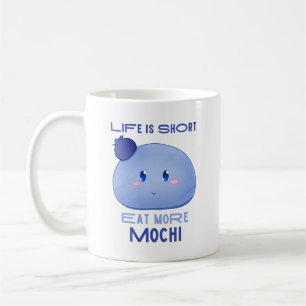 Eet meer Mochi, Kawaii Schattigee offerte Mok