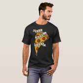 Eet Meer Pizza T-shirt (Voorkant volledig)
