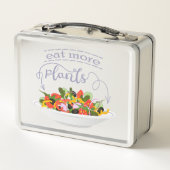 Eet meer planten frisse salade motivatie beletteri (Achterkant)