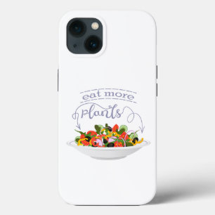 Eet meer planten frisse salade motivatie beletteri Case-Mate iPhone case