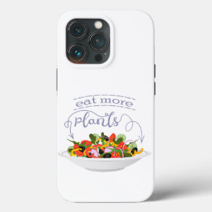 Eet meer planten frisse salade motivatie beletteri Case-Mate iPhone case
