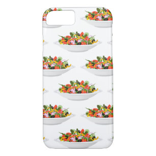 Eet meer planten frisse salade motivatie beletteri 	iPhone 8/7 hoesje