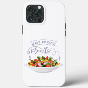 Eet meer planten frisse salade motivatie beletteri Case-Mate iPhone case
