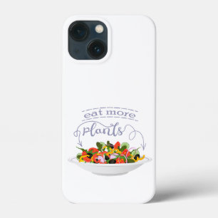 Eet meer planten frisse salade motivatie beletteri Case-Mate iPhone case