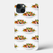 Eet meer planten frisse salade motivatie beletteri Case-Mate iPhone case (Achterkant)