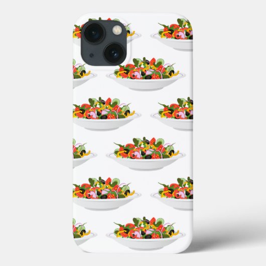 Eet meer planten frisse salade motivatie beletteri Case-Mate iPhone case (Achterkant)