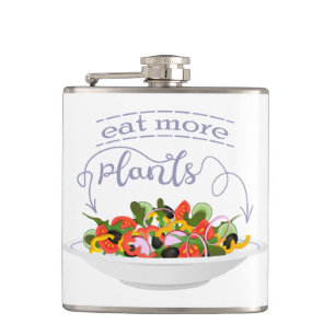 Eet meer planten frisse salade motivatie beletteri heupfles