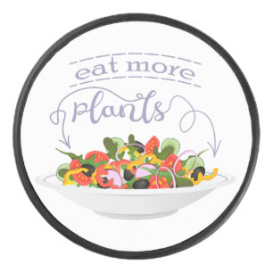 Eet meer planten frisse salade motivatie beletteri hockey puck