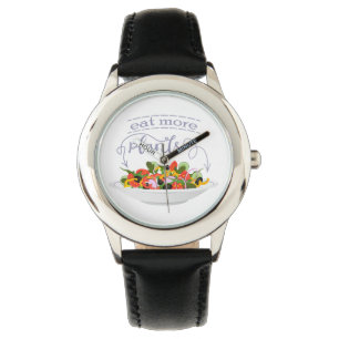 Eet meer planten frisse salade motivatie beletteri horloge