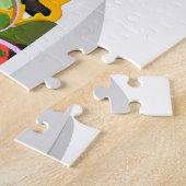 Eet meer planten frisse salade motivatie beletteri legpuzzel (Zijkant)