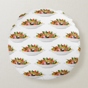 Eet meer planten frisse salade motivatie beletteri rond kussen