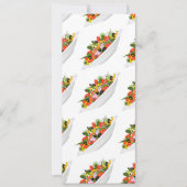 Eet meer planten frisse salade motivatie beletteri save the date (Voorkant)