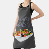 Eet meer planten frisse salade motivatie beletteri schort (Insitu)