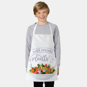 Eet meer planten frisse salade motivatie beletteri schort (Gedragen)