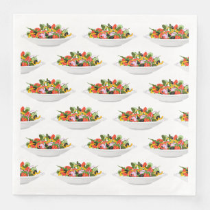 Eet meer planten frisse salade motivatie beletteri servet