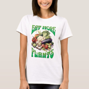 Eet meer Planten Vegetarian T-shirt