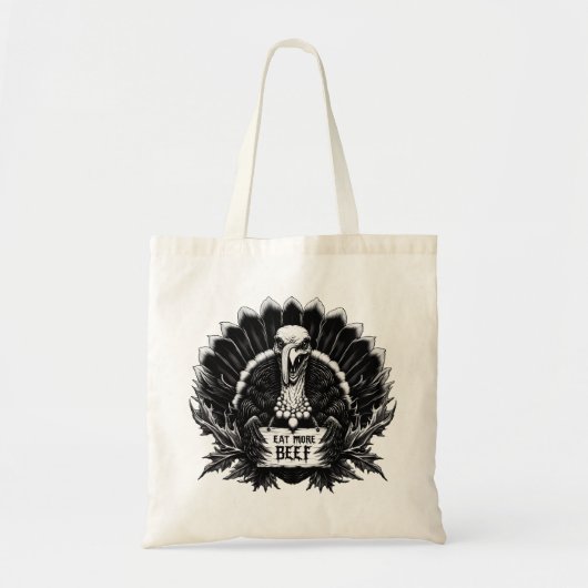 Eet meer rundvlees 09 tote bag (Voorkant)