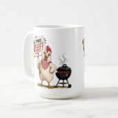 Eet Meer Rundvlees ! Kip Koffiemok (Voorkant links)