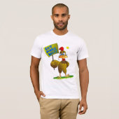 EET MEER RUNDVLEES! T-SHIRT (Voorkant volledig)