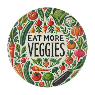 Eet meer Veggie Garden Snijplank