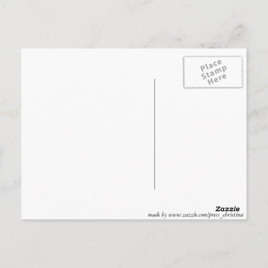 Eet meer vis! briefkaart (Achterkant)